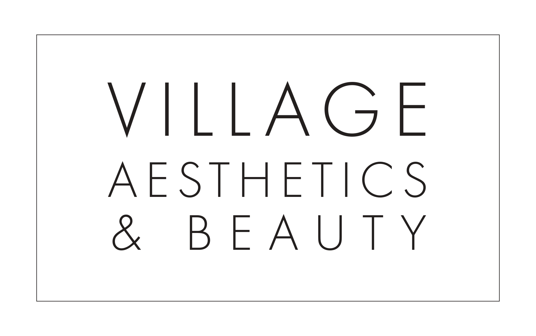 Village aesthetics & Beauty Logo